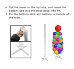 Стойка за балона - описание под снимките - 180 см