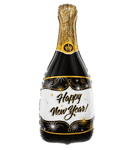 Балон от фолио Champagne Happy New Year - 100см x 49см