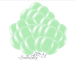 Балони Класик  зелени Мента - 100 броя  - 13 см