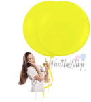 Балони Класик Жълт Цвят -  /2 броя/ - 48 см