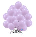 Балони Класик - 100 броя светло лилави  - 13 см