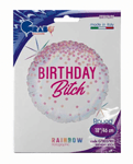 Балон Фоли " Birthday Bitch"