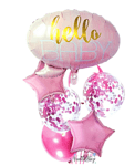 Балони "Hello  Baby " - комплект 7 броя