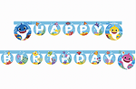 Банер Бейби Шарк - 2.5 метра" Happy Birthday"