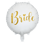 Балон надпис "BRIDE" /фолио - 45 см