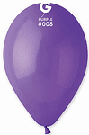Балони "Балони "Класик" - лилави (Purple) - 26 см в пакети от 10, 50 и 100 броя" - лилави - в пакети от 10, 50 и 100 броя