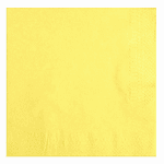 Салфетки в жълт цвят - 20 броя