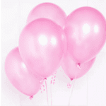 Балони металик  Светло Розови 30 см - пакети от 10, 50 и 100 броя