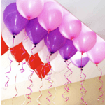 Лента за балони и опаковка ( връзка) на макара - 457 м - циклама