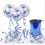 Лента за балони и опаковка ( връзка) на макара - 457 м - тъмно синя