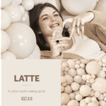 Балони  Лате (Latte) - 13 см пакет  100 броя