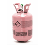Бутилка с хелий за еднократна употреба - розова