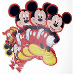 Банер Мики Маус (Mickey Mouse) - 9 флагчета-Copy