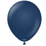 Балони  "Класик" - ретро цвят Тъмно синьо  (Navy) - 30 см  в пакети от 10 броя