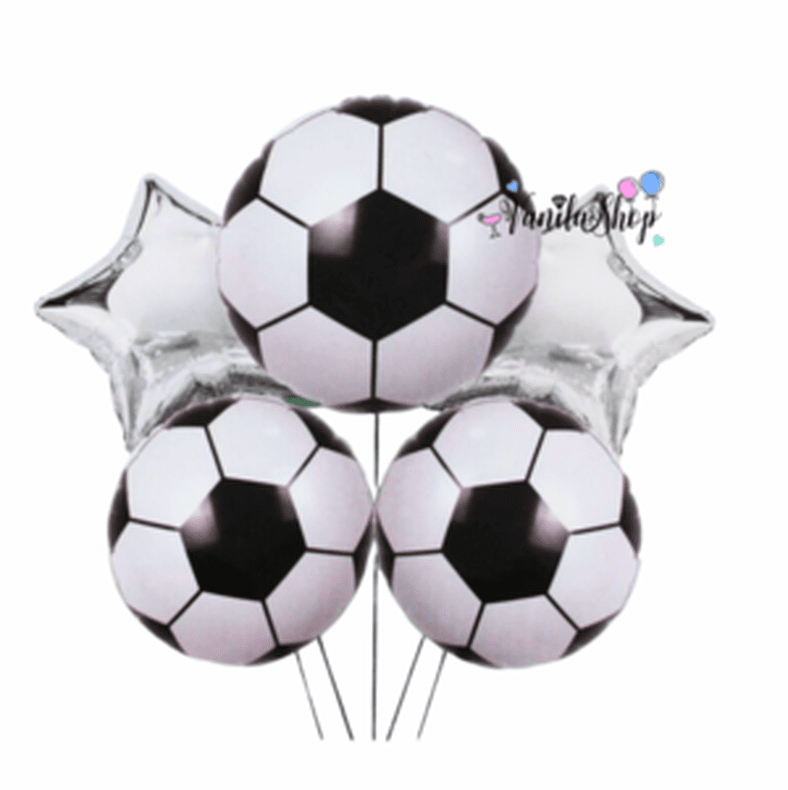 Балони комплект "Футбол" -  5 броя-Copy
