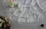 ПРОМО ЦЕНА!!!! Луксозен халат с дантела за младоженки и надпис от камъни
