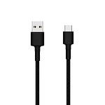 Плетен кабел Xiaomi Mi USB-A към USB-C (SJV4109GL), Черен