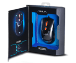 Mишка AULA SI-9013 Rigel Gaming mouse Optical, Adjustable DPI 800/1200/2000, 4 Buttons,подсветка,125 Hz, ергономичен дизайн, USB,wired, Black