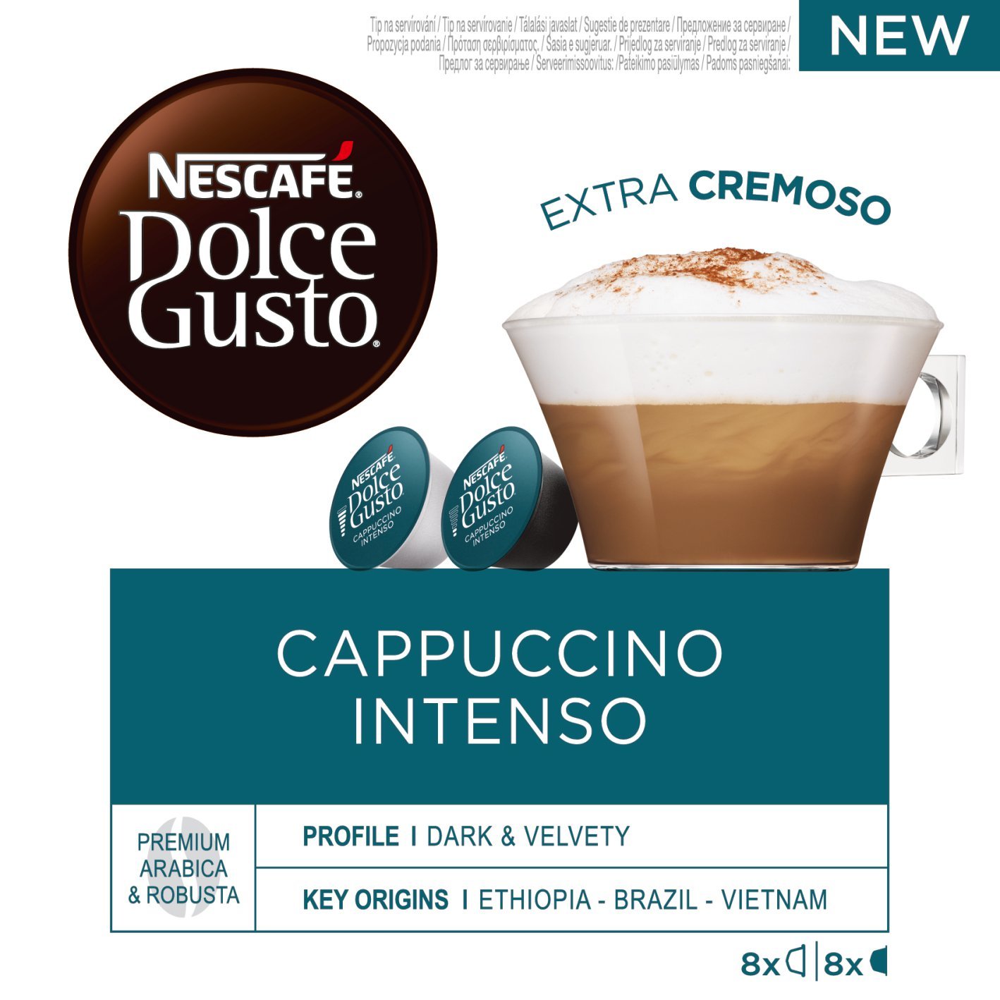 как сделать капучино в кофемашине nescafe dolce gusto