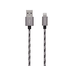 Плетен кабел Canyon USB-A към Lightning (CNE-CFI3DG)