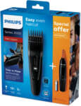 Комплект машинка за подстригване и тример за нос и уши Philips