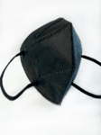 Предпазна маска KN95 (ffp2), против мръсен въздух, вируси и бактерии (черна), Индивидуално опакована, цена на бр.