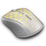 Безжична оптична мишка RAPOO M280 silent, multi-mode, безшумна, свтло сив