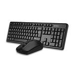 Коплект клавиатура и мишка A4Tech 3330N, безжичен 2.4G HZ, черен