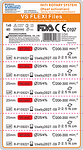 VS FLEXI ендо пили с контролирана памет - 25mm/4%