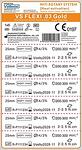 VS FLEXI .03 GOLD - NiTi ендо пили с контролирана памет и константен тейпър .03