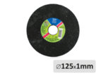 Абразивен диск - за INOX, ø125 x 1 x ø22.2 mm