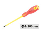 Права отвертка - изолирана, 4 x 100 mm