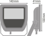 LED прожектор – 20 W, 4000 K, различни цветове