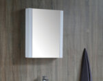 Горен шкаф за баня с огледало - 70 х 55 х 13 cm