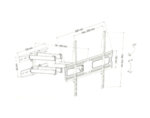 Стойка за телевизори от 37'' до 70'' - до 40 kg