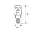 Крушка за фурна - E14, 15 W, 300°C