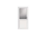 PVC врата със стъклопакет- 90 х 200 cm, различни видове