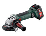 Ъглошлайф Metabo W 18 LTX 125 - 125 mm, 2 x 4 Ah, акумулаторен