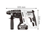 Перфоратор GBH 180-LI - 2 x 4 Ah, 2J