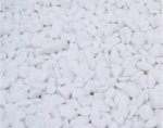 Декоративен мраморен камък - бял, различни размери