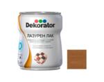 Лазурен лак Dekorator - 650 ml, различни цветове