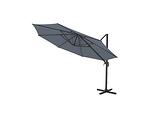Градински чадър, алуминиев - Ø300 cm, тъмносив