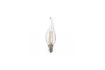 LED крушка Filament - пламък, E14, 4 W, различна светлина