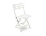 Сгъваем стол - 44 х 41 х 78 cm, бял