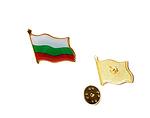 Значка български флаг - 14 x 20 cm