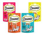 Лакомства за котки Dreamies C&T - 6 х 60 g, различни видове