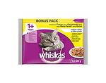Храна за котки Whiskas Pouch - 4 x 100 g, различни видове