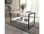 Холна маса Metal Coffee Table - бор, 50 х 90 cm