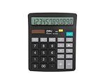 Настолен калкулатор E837 - 149 х 120 х 50 mm, черен