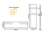 Акумулиращ отоплител за баня Climastar Slim - 500 W, гладко бяло